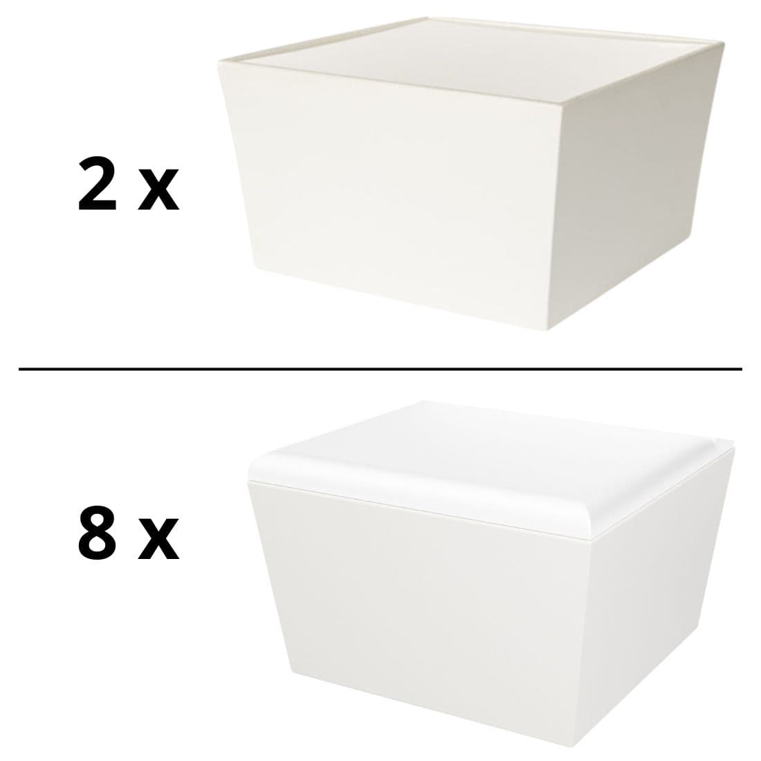 Conic loungeset met 8 zitplaatsen