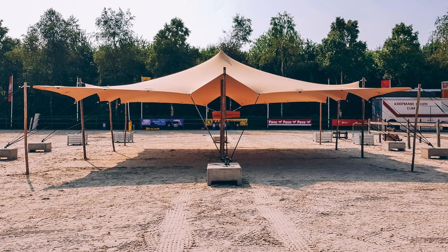 Stretchtent 15x10,5m
